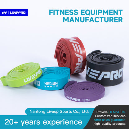 Bandes de Résistance en Latex Haute Qualité pour Fitness, Yoga et Étirements